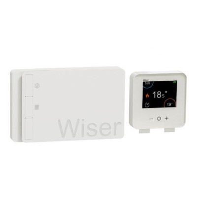 Wiser - Thermostat connecté chaudière On/Off ou Opentherm - Génération 2 Scnheider CCTFR6901G2