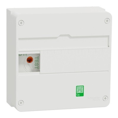 Schneider Resi9 Coffret VDI 13M1R - grade 2TV basique - 4xRJ45 cat6