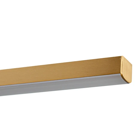 Lucande, applique pour miroir LED Kivana, cuivre, métal, 90 cm, IP44 2