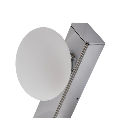 Applique pour salle de bain LED Myrra, chrome, verre, 60 cm, IP44 Lucande 2