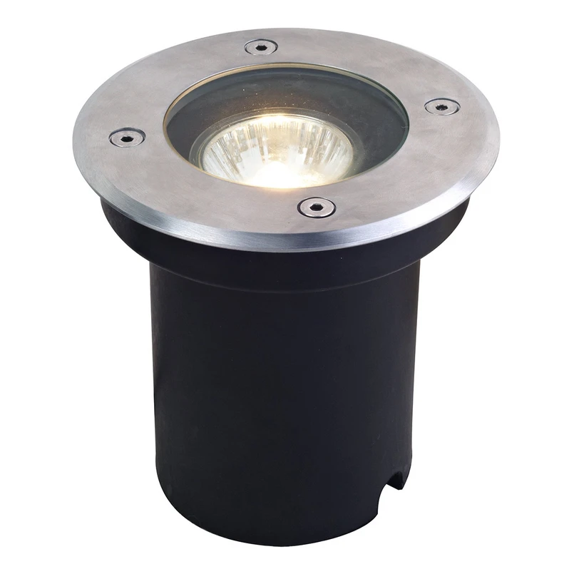 Lucande luminaire encastré dans le sol Ava, Ø 12 cm, rond, IP67, GU10 2