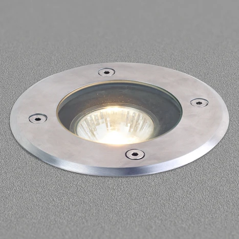 Lucande luminaire encastré dans le sol Ava, Ø 12 cm, rond, IP67, GU10 3