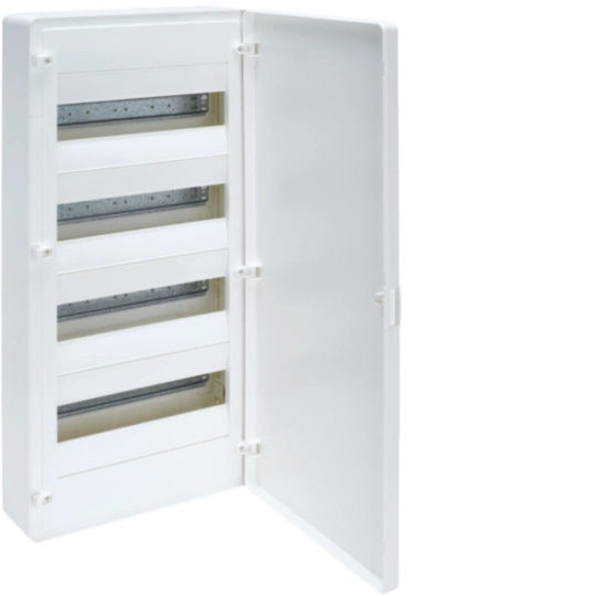 Coffret saillie 48 M porte opaque HAGER VS412PR