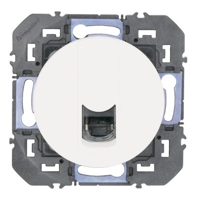 Legrand - Prise blindée RJ45 cat6 FTP dooxie finition blanc - Réf : 600376