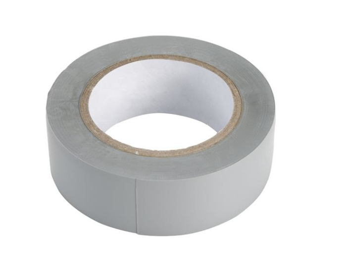 Ruban d'isolation électrique Gris 15mm x 10m