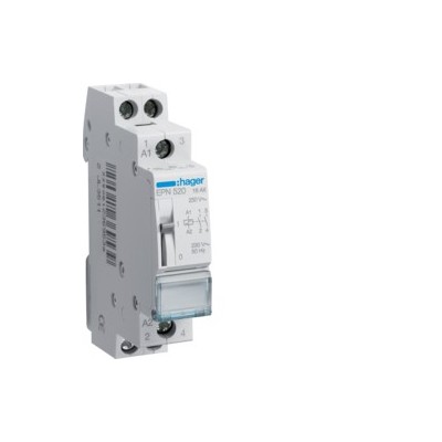 HAGER Télérupteur 16A 2F/NO monophasé