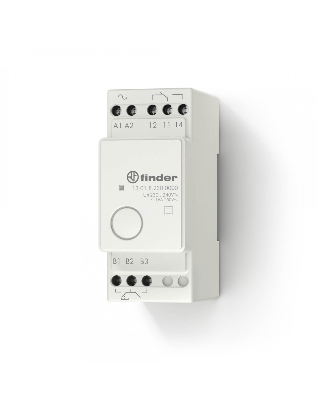Télérupteur électronique modulaire 1 inverseur 16A 125V AC FINDER 130181250000PAS