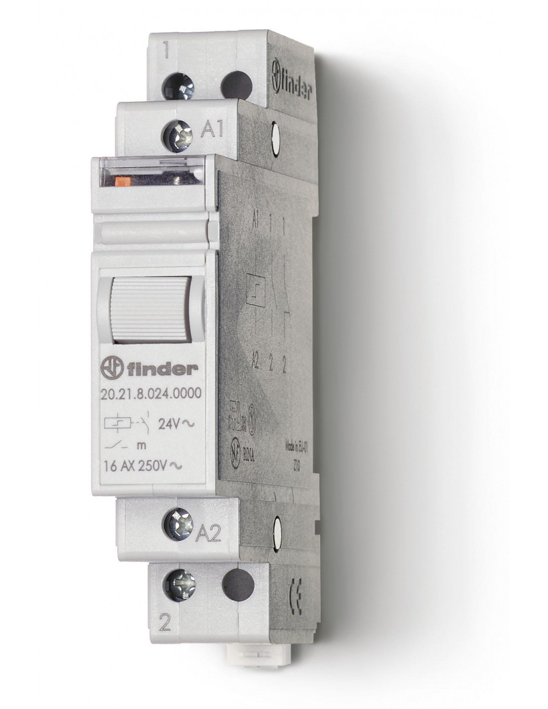 Télérupteur modulaire 1NO 16A 230V AC FINDER 202182300000PAS