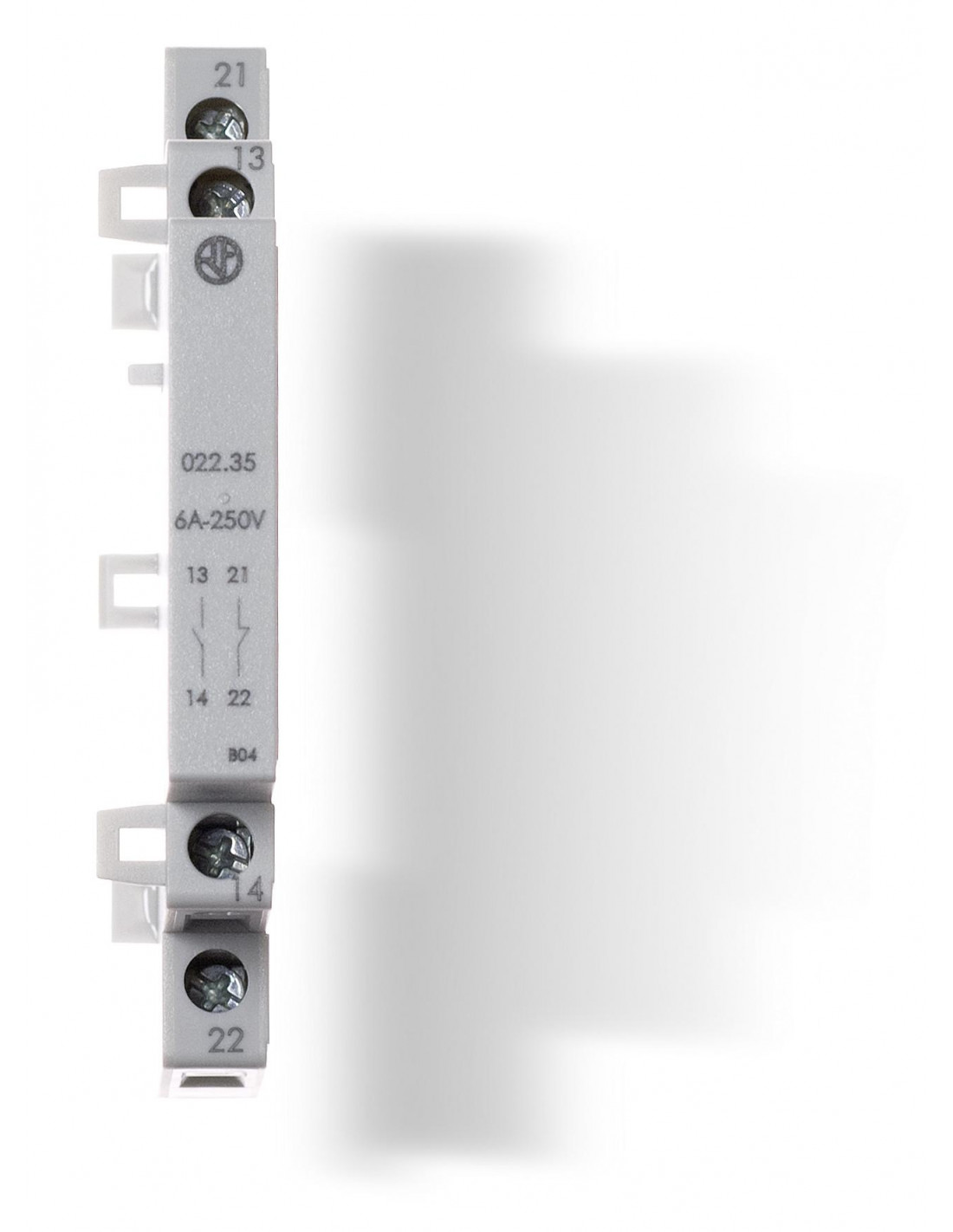 Modules Contacts auxiliaires 6A 2NO pour contacteur séries 2232 2234 FINDER 02233