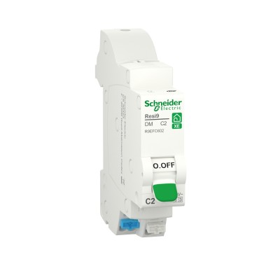 Schneider - Resi9 XE - disjoncteur modulaire - 1P+N - 16A - courbe D - embrochable - Réf : R9EFD616